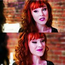 Ruth Connell Is Gorgeous Plus Her Makeup Here Looks Amazing Supernatural Rowena Ruth Connell Rowena Macleod