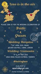 Animated gif wedding card makers. 2 States Wedding Invitation Gif Invitation Video Animated E Card Online Maker Templates Happy Invites