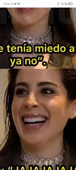 tienes 50 años 00:04 0,00 29 é le tengo mie 00:04 10,7 10.7 tenía miedo a  ya no". L