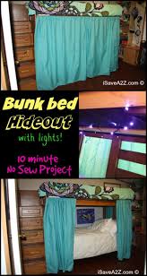 We did not find results for: Bunk Bed Hideout With No Sew Curtains Bunk Beds Diy Bunk Bed Trendy Bedroom
