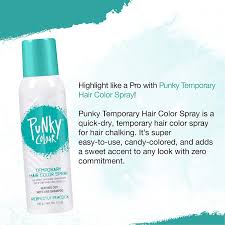 View my hair tutorial on this hair color here: Buy Punky Pastel Temporary Hair Color Spray Perfectly Peacock Spray On Hair Color Fast Drying Non Sticky Travel Size Hair Dye For Instant Vivid Hair Color 3 5 Oz 1 Pack Online In Italy B01n9m4k44