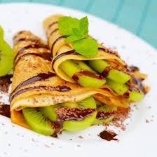 Crepes Chocolatees Au Kiwi Recette Recette Idee Recette Recette Entremet