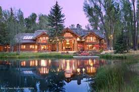 Wyoming Ranch Homes For Sale Luxury Real Estate Log Homes