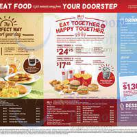 Mcdelivery is a mcdonald's service that delivers food to the customer's door. Mcdonalds 11 Dec 2014 Mcdonald S Mcdelivery Delivery Menu 11 Dec 2014 Singpromos Com