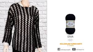 Alize Diva Ile Ta Aÿ A Aÿi Bluz Yapa Ma Making Crochet Work Blouse With Alize Diva Youtube Bluz Bluz Modelleri Dantel Elbise