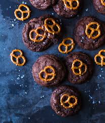 Biscuits Au Chocolat Bretzel Et Fleur De Sel Recette Biscuit Chocolat Biscuits Chocolat