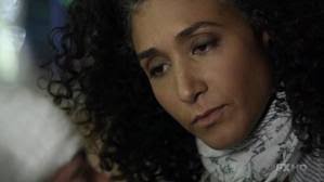 Fiona Larkin (Bellina Logan) is Chibs' estranged wife and is introduced in  season 2. Fiona first appears at Chibs' bedside...