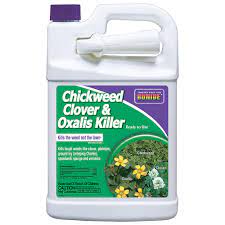 Amazon Com Bonide Bnd0613 Ready To Use Chickweed Clover And Oxalis Weed Killer 1 Gal Brown A Weed Killers Garden Outdoor