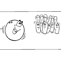 The spruce / wenjia tang take a break and have some fun with this collection of free, printable co. Bowling Ball Coloring Page Coloringcrew Com