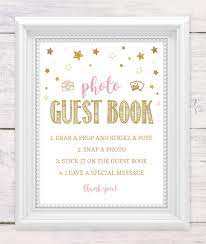 Guest Book Sign Polaroid Guest Book Baby Shower Girl Baby Shower Ideas Polaroid Guest Book Guest Book Sign Guest Book