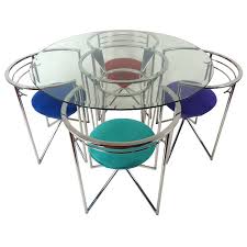 See more ideas about retro kitchen, vintage house, vintage kitchen. 70s Retro Glass And Chrome Dining Table And Chairs At 1stdibs
