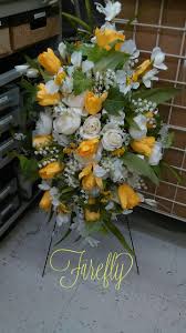 Check spelling or type a new query. Yellow Tulips With White Roses Funeral Spray Saddle Funeral Sprays Yellow Tulips Funeral Flowers