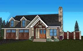 Small cottage plan with walkout basement | cottage floor plan. One Story House Plans With Open Floor Plans By Max Fulbright