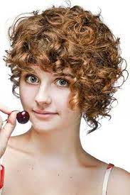 Short hairstyles for round faces. Pin On Curly Hair