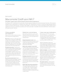 Macromedia Coldfusion Mx 7 Standard Ed Manualzz Com