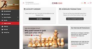 The rate of returns and security. E Gold Investment Account Egia Cimb