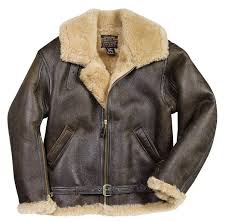 Bombardier De La Royal Air Force R A F En Peau De Mouton Cockpit Usa Ex Avirex Padded Bomber Jacket Sheepskin Jacket Real Leather Jacket