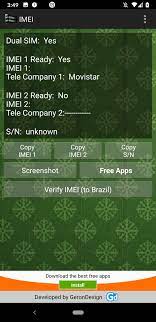 Antes de empezar, descargar la aplicación ingeniero, instalar y ejecutar. Imei 2 1 6 Descargar Para Android Apk Gratis