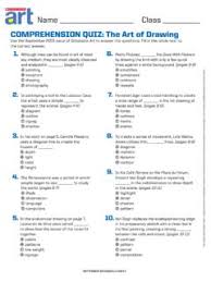 How to use your scholastic reader. Comprehension Quiz The Art Of Drawing Comprehension Quiz The Art Of Drawing Pdf Pdf4pro
