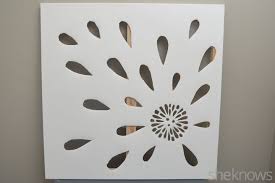 That would look cool in my front room! Make Your Own Cutout Canvas Wall Art Sheknows
