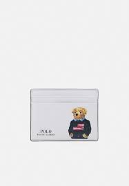Ralph lauren gift card uk. Polo Ralph Lauren Bear Card Case Wallet White Multi White Zalando Co Uk