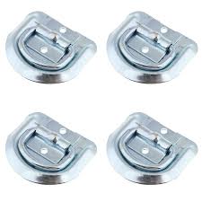 Travel trailer tie down anchors. Metal 4pcs D Ring Tie Down Anchor For Load On Rv Truck Trailer Towing Hauling Aliexpress