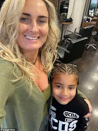 Small baby boy with long hair. Mother Claims Son S School Placed Ban On Ethnic Hairstyles Daily Mail Online