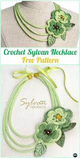 Easter free crochet patterns link blast →. Crochet Sylvan Necklace Free Pattern Crochet Jewelry Necklace Free Patterns Crochet Necklace Pattern Crochet Jewelry Patterns Crochet Jewelry Necklace