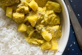 Colombo De Poulet Express A La Mangue Sab N Pepper Recette En 2020 Recettes Minceur Poulet Mangue