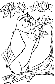 I've posted different posts about bird coloring pages. Winnie The Pooh Owl Coloring Pages Novocom Top