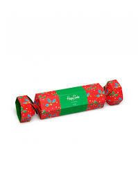Happy Socks Christmas Cracker Holly Gift Box Watch Wear