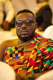 Honorable Suallah Anas Suwari (sAs ), a member of the NDC National Youth  Finance Committee, congratulates Commander George Opare Addo