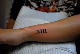 Roman numerals were not viable in ancient times as they seem. Roman Numeral Thirteen Small Tattoos Tattoos Tattoos And Piercings