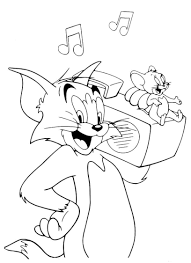  click here to print  or alternatively, use browser print option. Tom And Jerry Coloring Pages 100 Images Free Printable