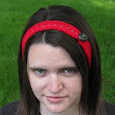 Ravelry: Cute Button Headband pattern by Rebecca Ann Donald
