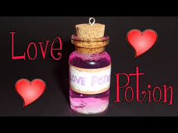 love potion miniature bottle charm