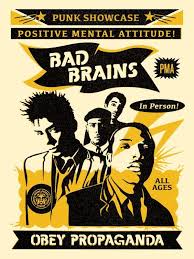 Bad Brains Punk Showcase Rock For Light Obey Giant Bad Brain Shepard Fairey Posters Shepard Fairey Obey
