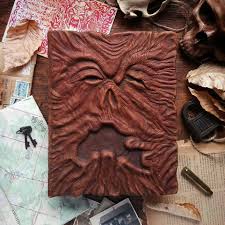 Necronomicon Ex Mortis From Evil Dead Handmade Leather Journal Leather Handmade Art Journal Cover