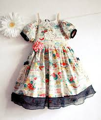 Vintage Style Girl S Dress 5t Toddler Clothing Retro Print Red Jumper Children S Clothes Birt Vintage Style Girls Dresses Vintage Childrens Clothing Tiny Dress