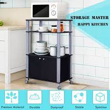 You will have the ability to acquire the cabinets of the color and sizes that you will need. Bakers Rack Microwave Stand Rolling Storage Cart Kitchen Furniture Cabinet Us Kitchen Islands Kitchen Carts Home Garden Pumpenscout De