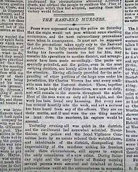 Jack The Riper Police Offer A Reward For Finding Him The Times London October 8 1888 Police Offer Historical Newspaper This Or That Questions