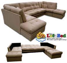 This Is The U Shape Sectional Lofabed Featuring Two Chaise Longues And A Full Double Mattress Plenty Mattress Couch U Shaped Couch Most Comfortable Sofa Bed