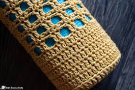 Find images of yoga mat. Yoga Mat Bag Free Crochet Pattern