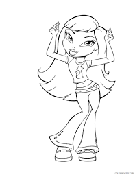 By best coloring pagesjuly 10th 2013. Bratz Coloring Pages Free To Print Coloring4free Coloring4free Com