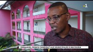 Emmanuel Prince candidat aux municipales à Macouria