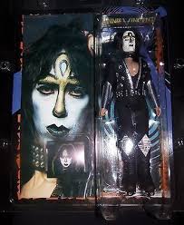 Custom 1/9 8" KISS Vinnie Vincent Creatures of the Night doll figure Mego  repro