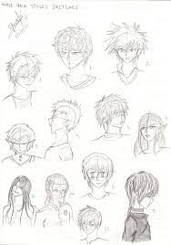 Art by me female hairstyles step by step face coloring tutorial tumblr facebook male hairstyles. How To Draw Curly Anime Hair Boy Learn How To Draw