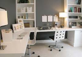 Icon Of Two Sided Desk A Best Solution For Limited Office Space Home Office Space Home Office Design Home Office Furniture
