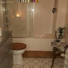 Bu Banyonun Son Haline Inanamayacaksiniz El Emegi Donusum Ev Gezmesi Banyo Kucuk Banyo Dizayni Dusakabin