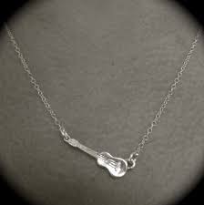 Ukulele Or Guitar Necklace Etsy Ukulele Music Jewelry Necklace